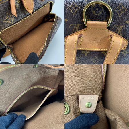 LOUIS VUITTON ルイヴィトン モノグラム モンスリ・ミドルサイズ M51136 リュック レディース