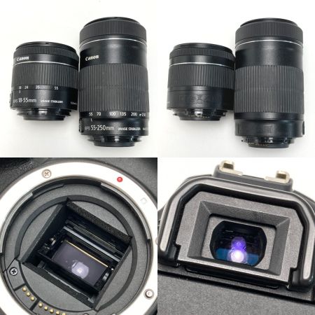  CANON キャノン EOS KISS X9 ダブルズームキット デジタル一眼レフ 箱付き