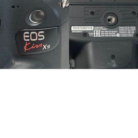  CANON キャノン EOS KISS X9 ダブルズームキット デジタル一眼レフ 箱付き