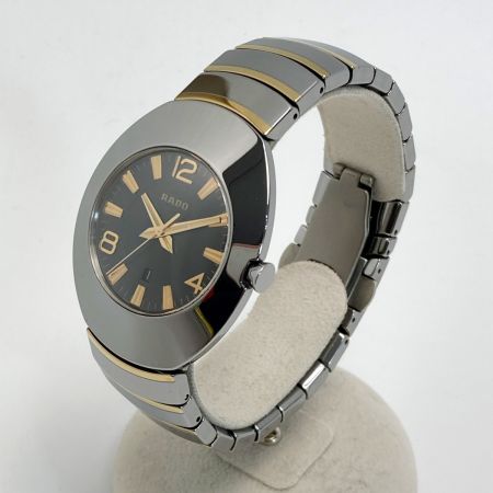  RADO ラドー オベーション デイト 152.0493.3 ブラック クォーツ メンズ 腕時計 OVATION