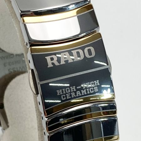  RADO ラドー オベーション デイト 152.0493.3 ブラック クォーツ メンズ 腕時計 OVATION