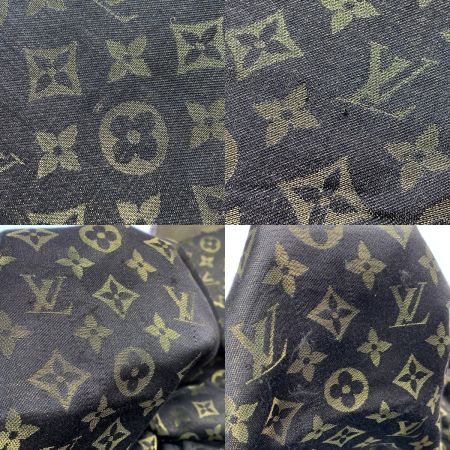  LOUIS VUITTON ルイヴィトン ショール・モノグラム シャイン ブラウン ストール マフラー