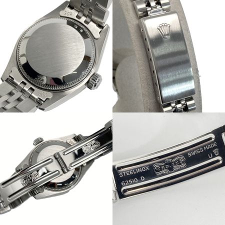  ROLEX ロレックス デイトジャスト U番 69174NR シェル 自動巻き レディース 腕時計 箱・ギャランティ有