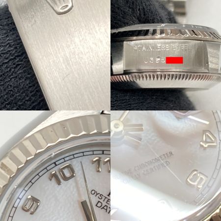  ROLEX ロレックス デイトジャスト U番 69174NR シェル 自動巻き レディース 腕時計 箱・ギャランティ有