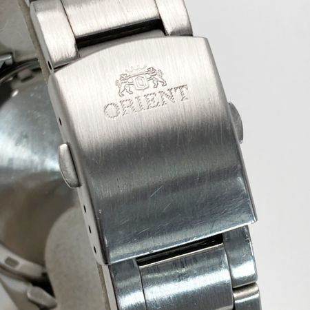  ORIENT オリエント クロノグラフ デイト TT0U-C2-B シルバー クォーツ メンズ 腕時計