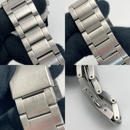  ORIENT オリエント クロノグラフ デイト TT0U-C2-B シルバー クォーツ メンズ 腕時計