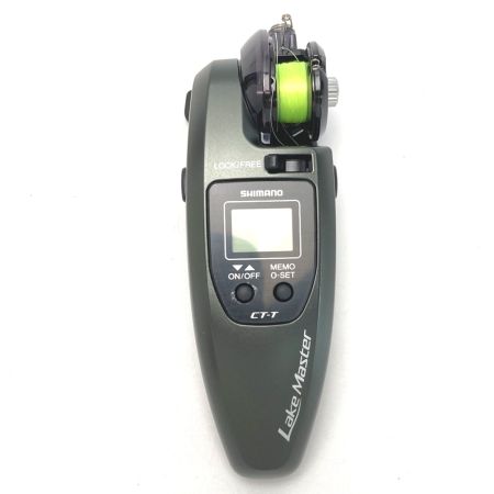 SHIMANO シマノ レイクマスター CT-T 046673 カーキ ワカサギリール 電動リール 箱付き