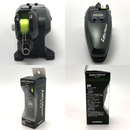  SHIMANO シマノ レイクマスター CT-T 046673 カーキ ワカサギリール 電動リール 箱付き