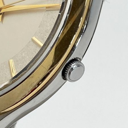  CITIZEN シチズン アセンダ 18K BEZEL 0337-H15963 シルバー クォーツ メンズ 腕時計 ASCENDA