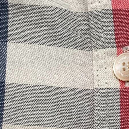  BURBERRY LONDON バーバリーロンドン シャツ チェック柄 FED72-083-51 ベージュ サイズ 38 レディース