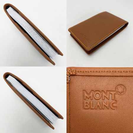  MONTBLANC モンブラン メモ帳カバー メモ用紙 ブラウン
