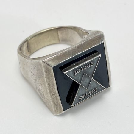  himeyuri.secret ヒメユリドットシークレット 束縛リング 12号相当 シルバー 指輪 箱有