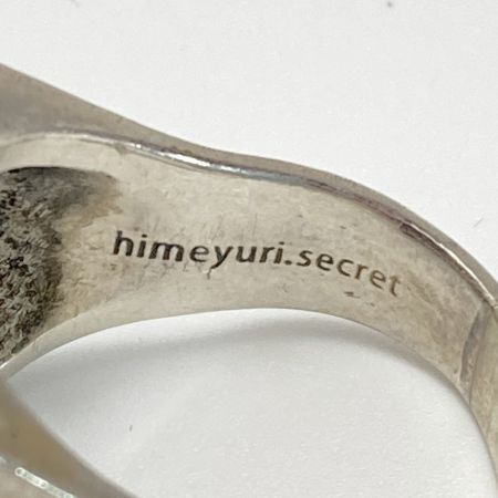  himeyuri.secret ヒメユリドットシークレット 束縛リング 12号相当 シルバー 指輪 箱有