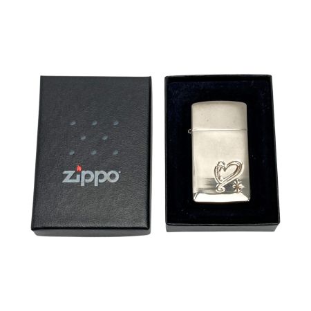 ZIPPO ジッポー ライター 2005年製 EVERLASTING LOVE スリム ハート 箱有