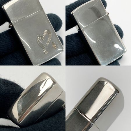  ZIPPO ジッポー ライター 2005年製 EVERLASTING LOVE スリム ハート 箱有
