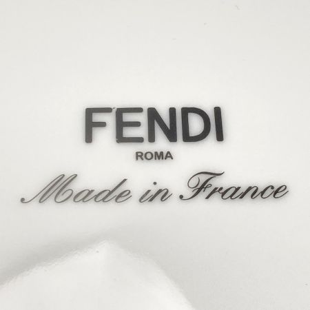  FENDI フェンディ オーロックロゴ プレート 2枚セット テーブルウェアコレクション お皿 箱有