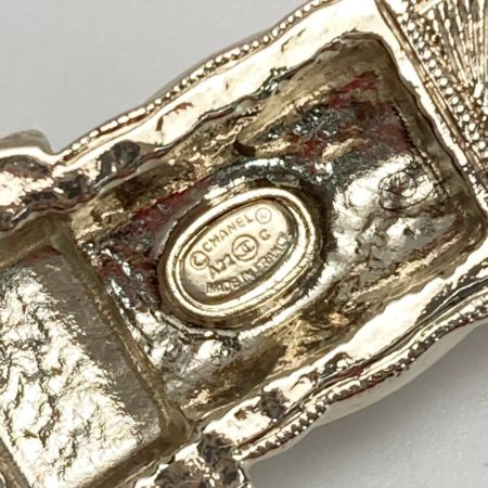  CHANEL シャネル ココマーク リップスティックモチーフ ブローチ A22C ピンク ラインストーン GP 口紅