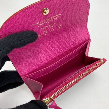  LOUIS VUITTON ルイヴィトン モノグラム マルチカラー LV×TM ポルトモネ・ロザリ M13399  村上隆 コインケース 財布