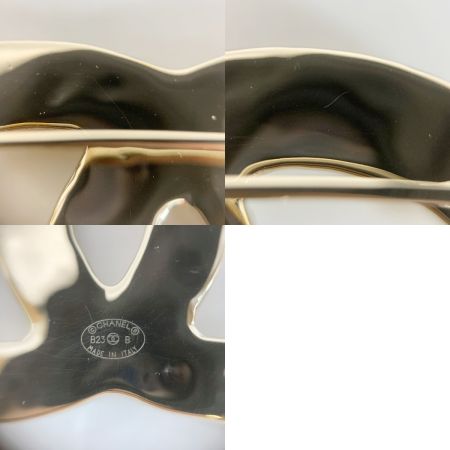  CHANEL シャネル ココマーク スター ブローチ ゴールド GP ラインストーン アクセサリー