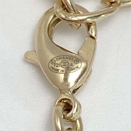  CHANEL シャネル メティエダールコレクション ネックレス F21A ゴールド GP ココマーク ラインストーン