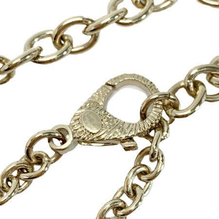  CHANEL シャネル 香水ボトルモチーフ ロングネックレス B24C ゴールド