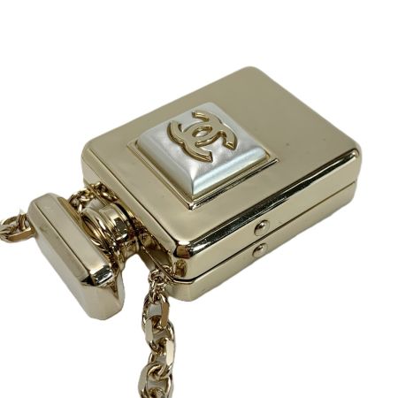  CHANEL シャネル パフューム 香水ボトルモチーフ B22S メタル B22S ゴールド