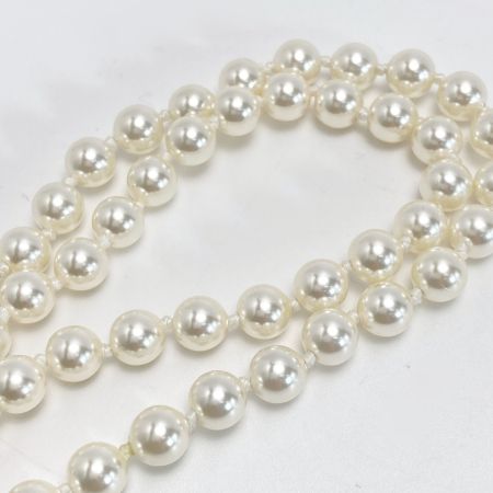  CHANEL シャネル ココマーク マトラッセバッグ ネックレス B23C ブラック×ゴールド GP フェイクパール