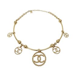 〇〇 CHANEL シャネル アクセサリー チョーカーネックレス C22C ゴールド Bランク