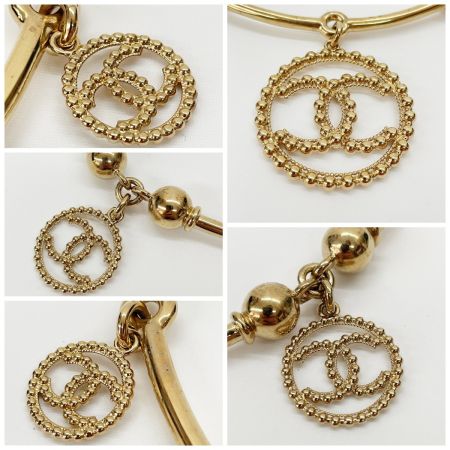  CHANEL シャネル アクセサリー チョーカーネックレス C22C ゴールド