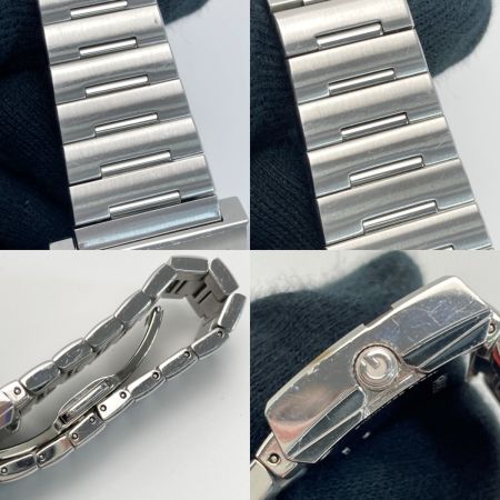  GUCCI グッチ Gレクタングル スクエア 100L シルバー クォーツ レディース 腕時計