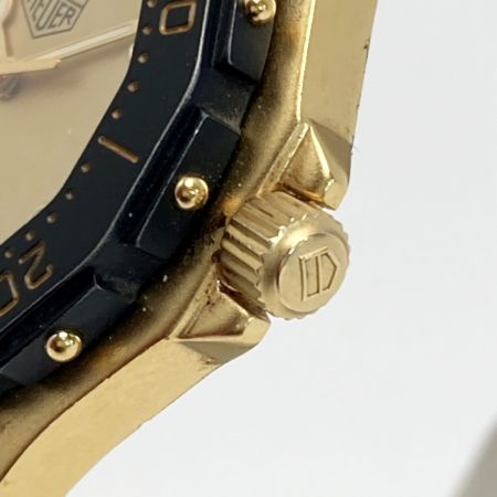 TAG HEUER タグホイヤー プロフェッショナル 200ｍ デイト Ref.937.413 ゴールド クォーツ ボーイズ 腕時計