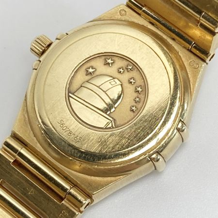  OMEGA オメガ コンステレーション K18 ダイヤベゼル 1167.15 ゴールド クォーツ レディース 腕時計