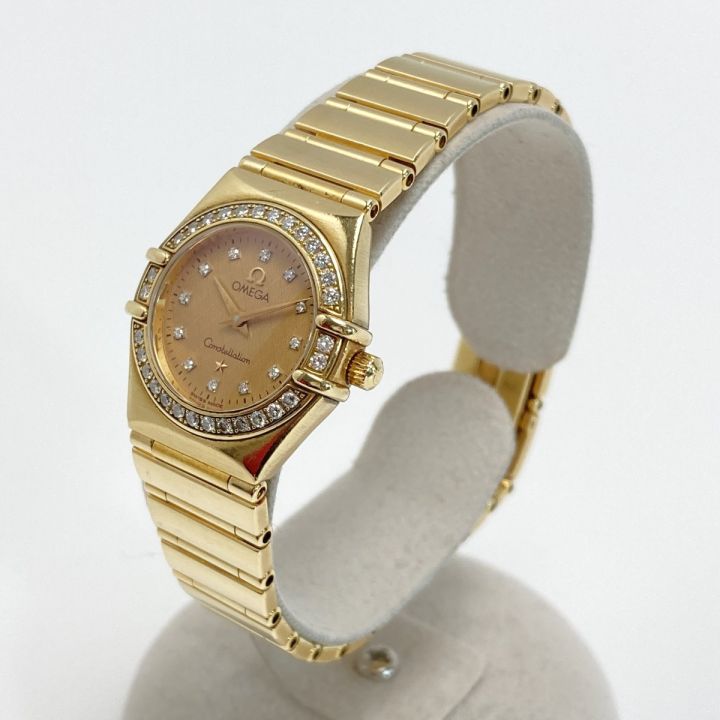 OMEGA オメガ コンステレーション K18 ダイヤベゼル 1167.15 ゴールド