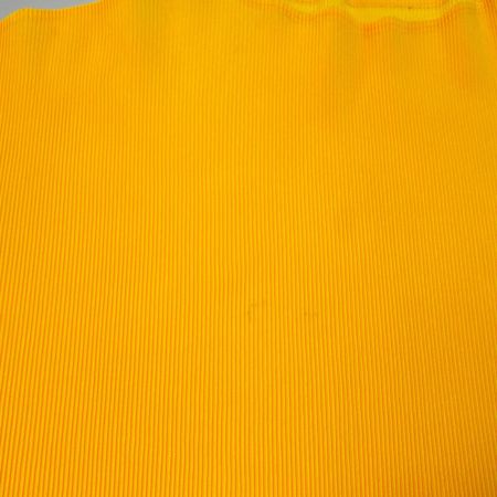  ISSEY MIYAKE イッセイミヤケ PLEATS PLEASE ノースリーブカットソー SIZE 3 PP31-FK365 イエロー系 レディース