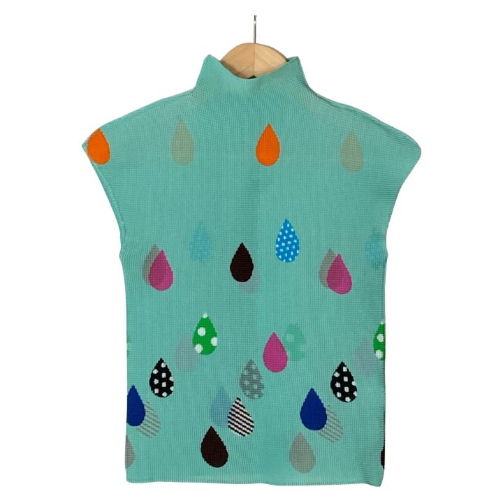 ISSEY MIYAKE イッセイミヤケ ノースリーブカットソー MI71FK443  