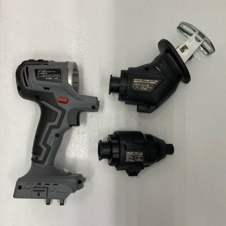  EARTH MAN アースマン ﾏﾙﾁﾂｰﾙ SL-18BMTLAS グレー 付属品完備