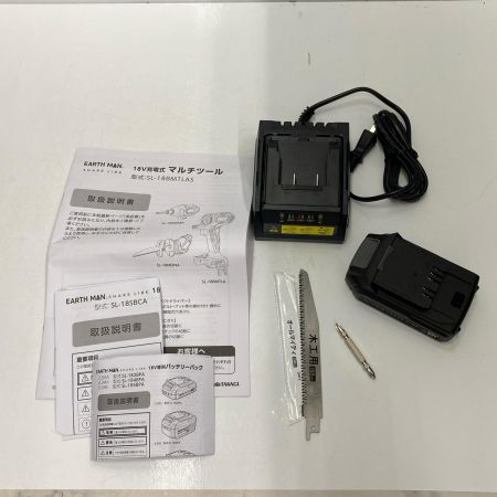  EARTH MAN アースマン ﾏﾙﾁﾂｰﾙ SL-18BMTLAS グレー 付属品完備