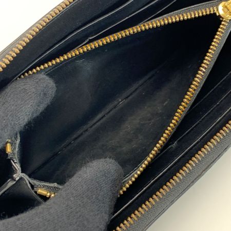  LOEWE ロエベ リピートアナグラム C499T12X07 ブラック ラウンドファスナー財布 レディース