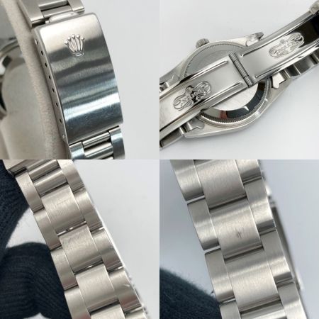  ROLEX ロレックス オイスターパーペチュアル デイト E番 15200 ブラック 自動巻き メンズ 腕時計 ギャランティ有