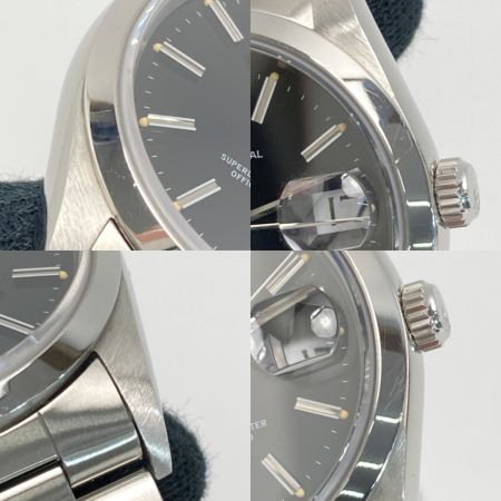  ROLEX ロレックス オイスターパーペチュアル デイト E番 15200 ブラック 自動巻き メンズ 腕時計 ギャランティ有