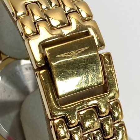  LONGINES ロンジン QWR デイト KW2518/L156.4 ホワイト クォーツ メンズ 腕時計