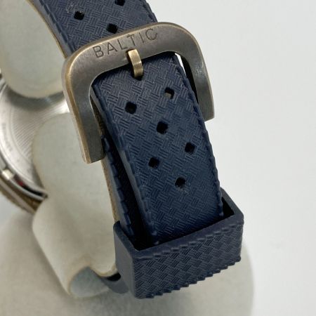  BALTIC アクアスカーフ ブロンズ ブルーダイアル 自動巻き メンズ 腕時計 箱有 AQUASCAPHE