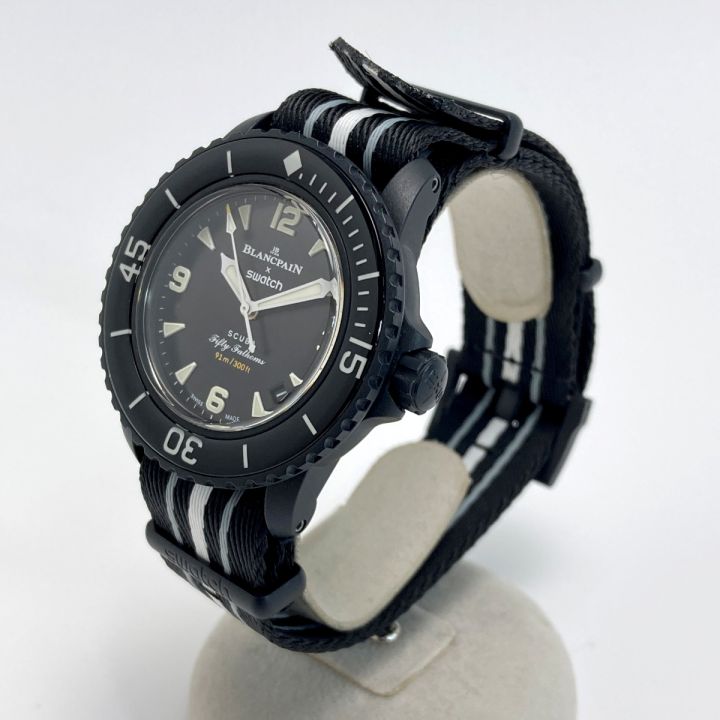 BLANCPAIN×swatch フィフティファゾムス オーシャンオブストーム