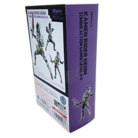  BANDAI バンダイ S.H.Figuarts 仮面ライダーゲンム ゾンビアクションゲーマーレベルX-0 フィギュア 未開封品
