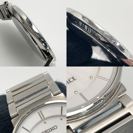  SEIKO セイコー ドルチェ 4J40-0AC0 ホワイト クォーツ メンズ 腕時計 DOLCE