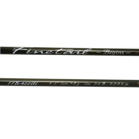 MajorCraft メジャークラフト ファインテール ビギンズ FFB-422UL ルアーロッド 竿袋付き