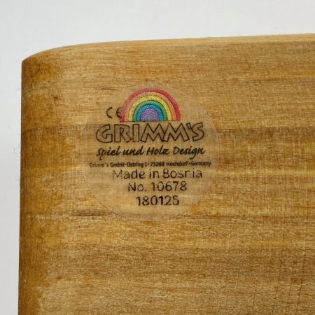  GRIMMS グリムス お天気の積み木 ウェザーブロック 13ピース 箱有