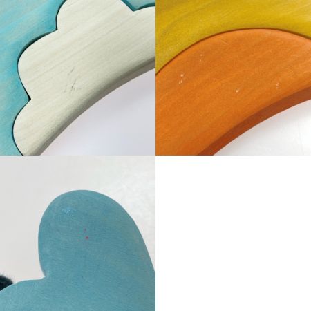  GRIMMS グリムス お天気の積み木 ウェザーブロック 13ピース 箱有