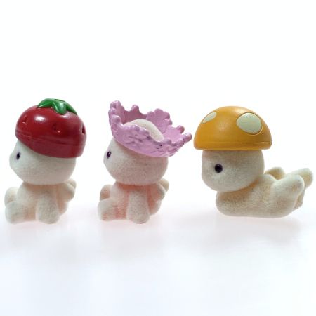   シルバニアファミリー 森の妖精さん いちご・おはな・きのこの妖精 3体セット おはなし付 子供用品 知育玩具