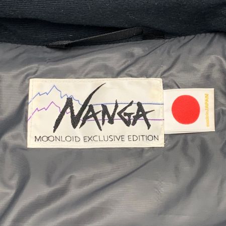  NANGA ナンガ ダウンジャケット  WHITE LABEL グレー サイズS フードにキズ有